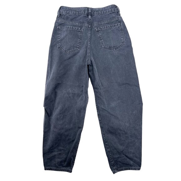 We The Free Free People Black Barrel Jeans Size 27 - Picture 13 of 13